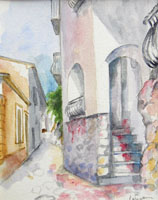 via Cortiglia-angolo via Sant'Antonio